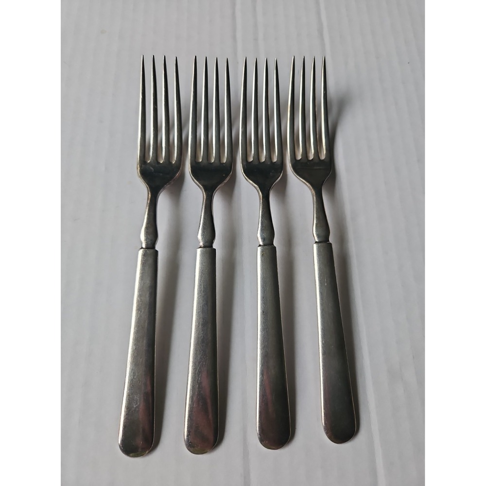 Holmes And Edwards Dinner Forks Set Of 4 Heavy Handle